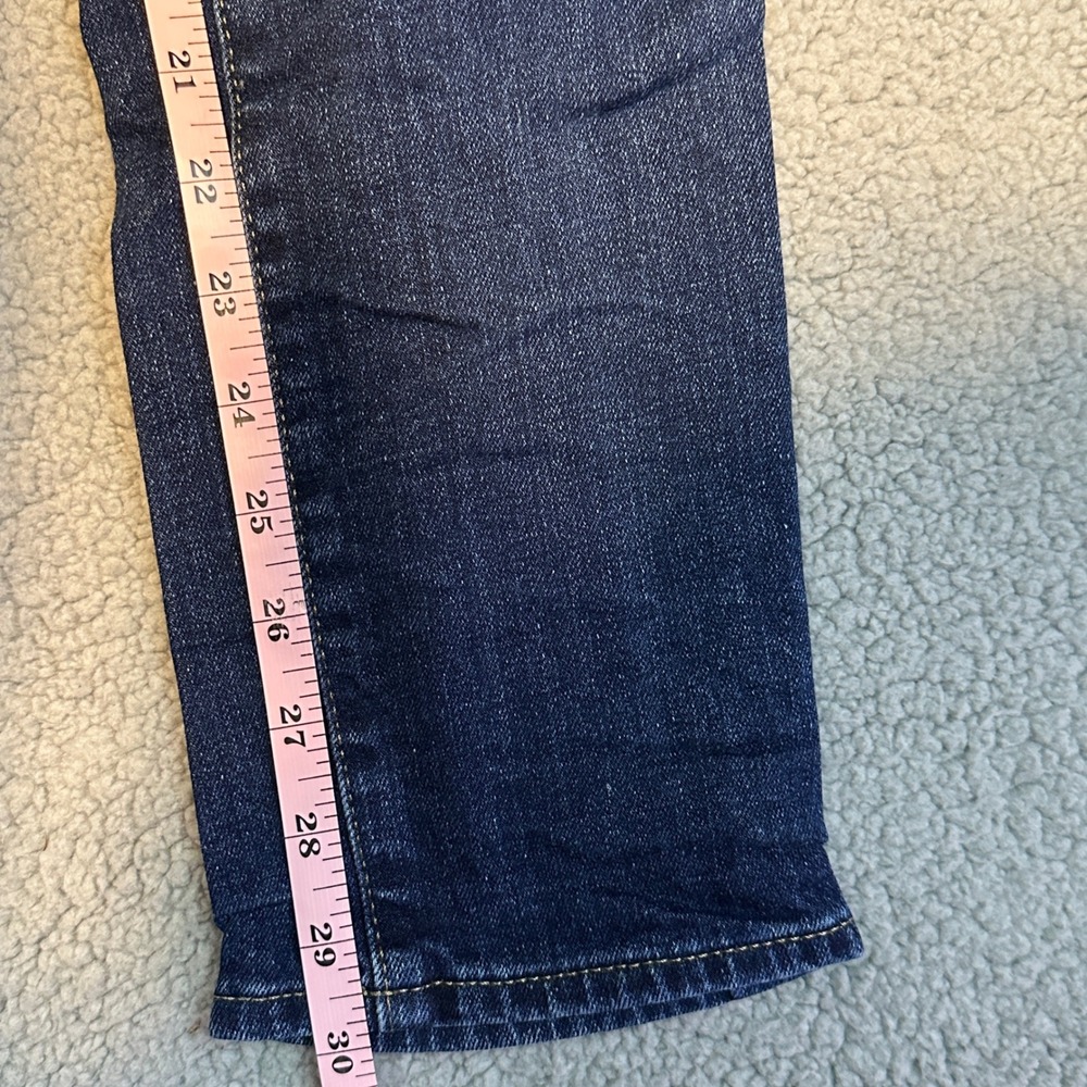 Lucky Brand Hayden Skinny Jeans Dark Wash Denim Size 6/28 Mid Rise Pants - Picture 7 of 9